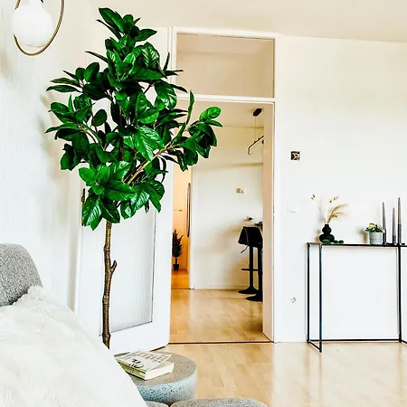Apartmán Bright Close To Frankfurt Airport And Mainz