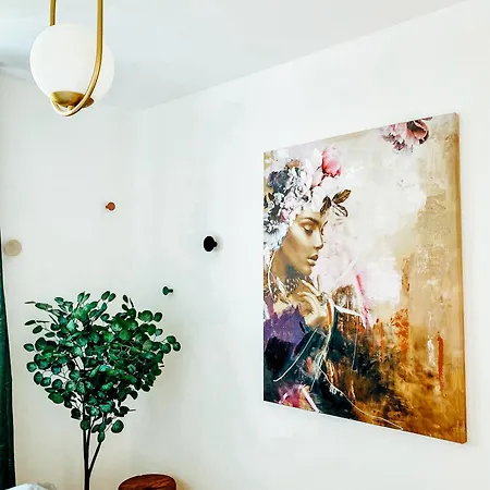 Apartmán Bright Close To Frankfurt Airport And Mainz Nauheim